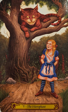 The Hierophant Wonderland in Tarot Weekly Guidance.jpg
