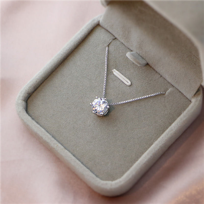Miniatura: Solara Zircon Pendant Necklace