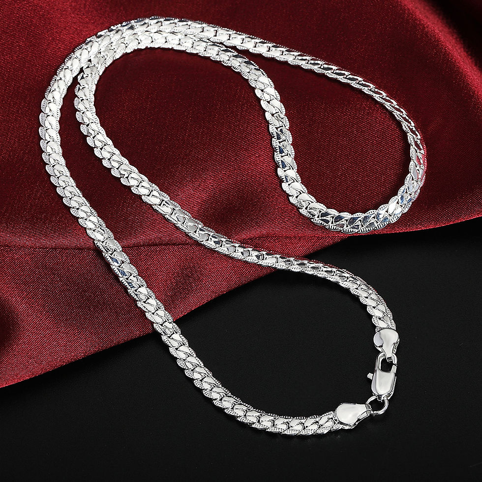 Miniatura: Elite Silver Chain Necklace