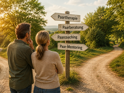 Paartherapie, Paarberatung, Paarcoaching oder Paar-Mentoring – was passt zu uns?