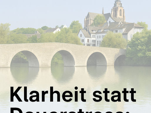 Klarheit statt Dauerstress: Wie Coaching & Mentaltraining Menschen in Wetzlar hilft