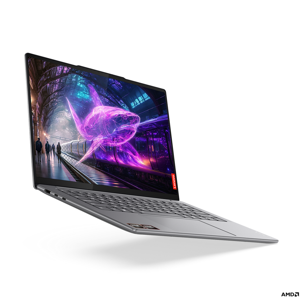 Thumbnail: Lenovo Yoga Pro 7 keyboard and touchpad close up