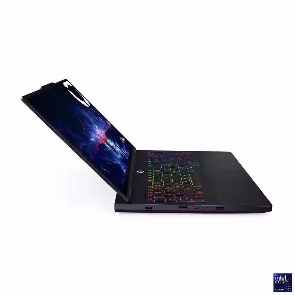 Thumbnail: Lenovo Legion Pro 5 open on a desk with vibrant gaming visuals on the display.