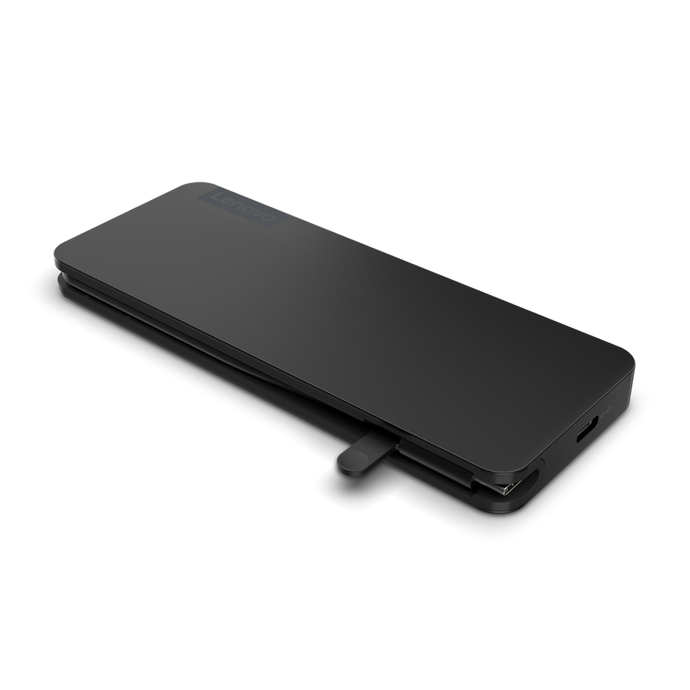 Thumbnail: Lenovo USB-C Travel Dock ports close up