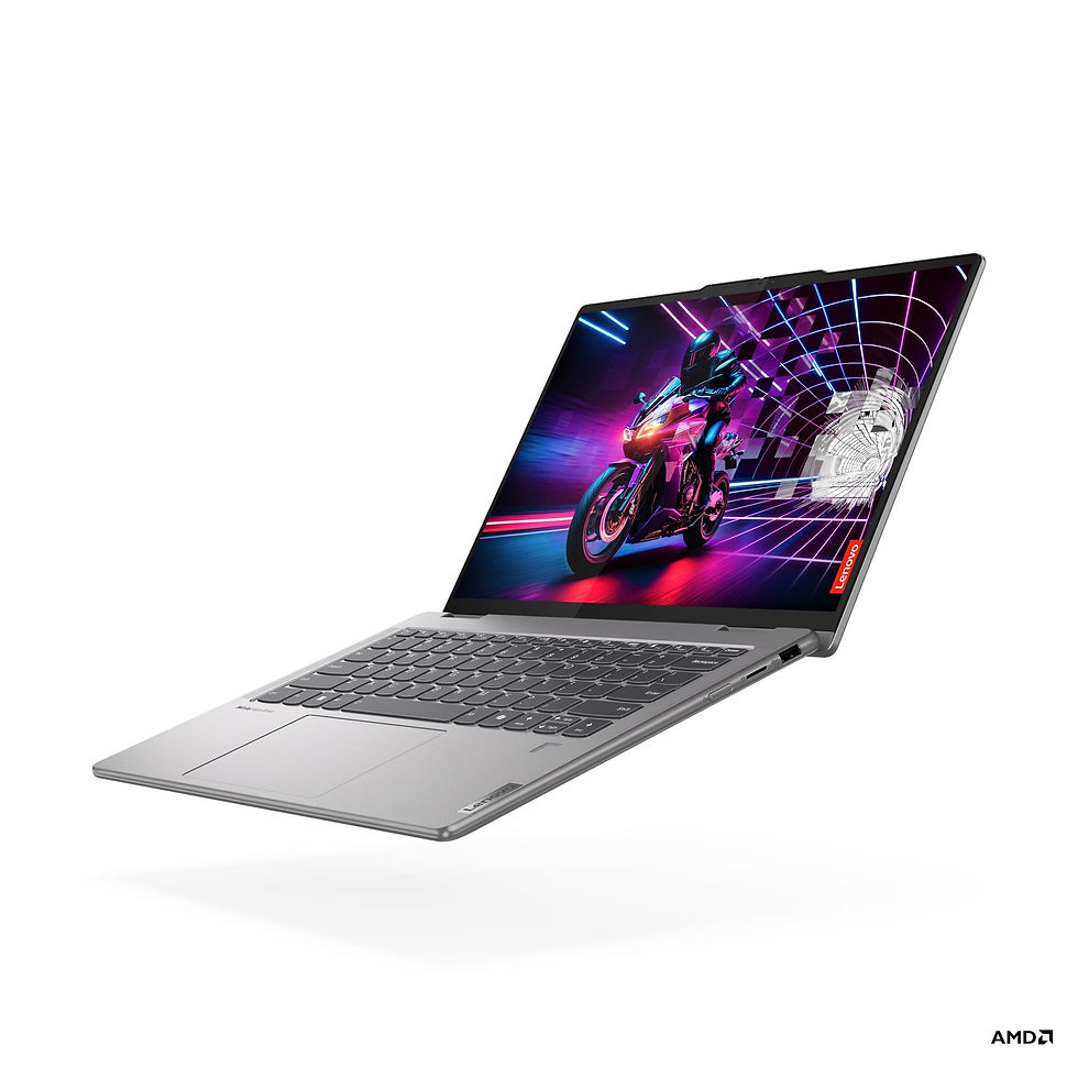 Thumbnail: Lenovo Yoga 7 touchscreen laptop in tablet mode