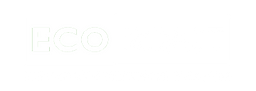 eco roast logo white
