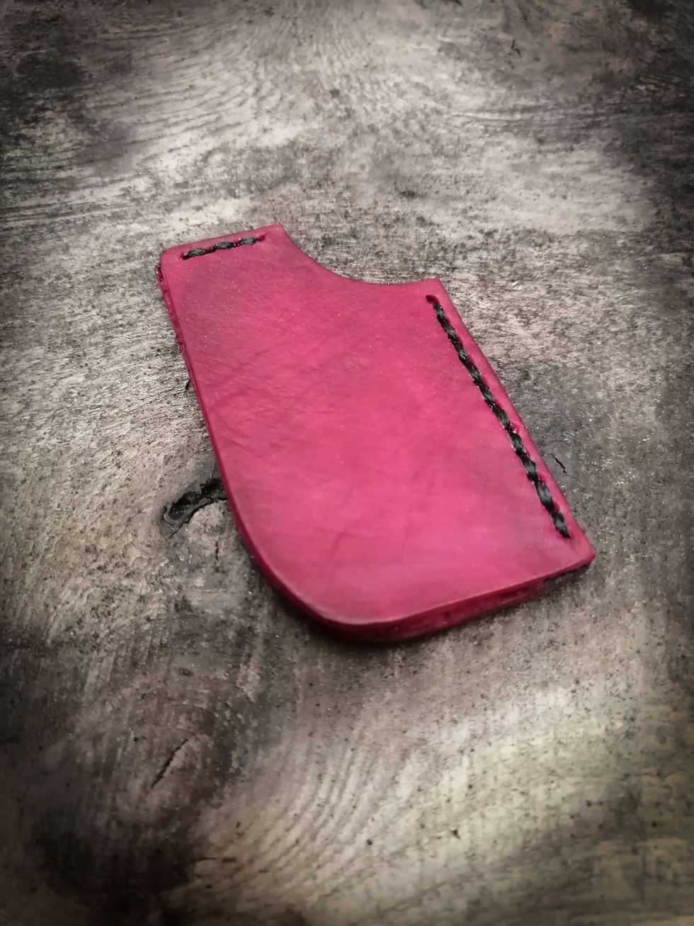 Thumbnail: Small Leather Corner Bookmark