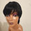 Miniature : Perruque naturelle courte