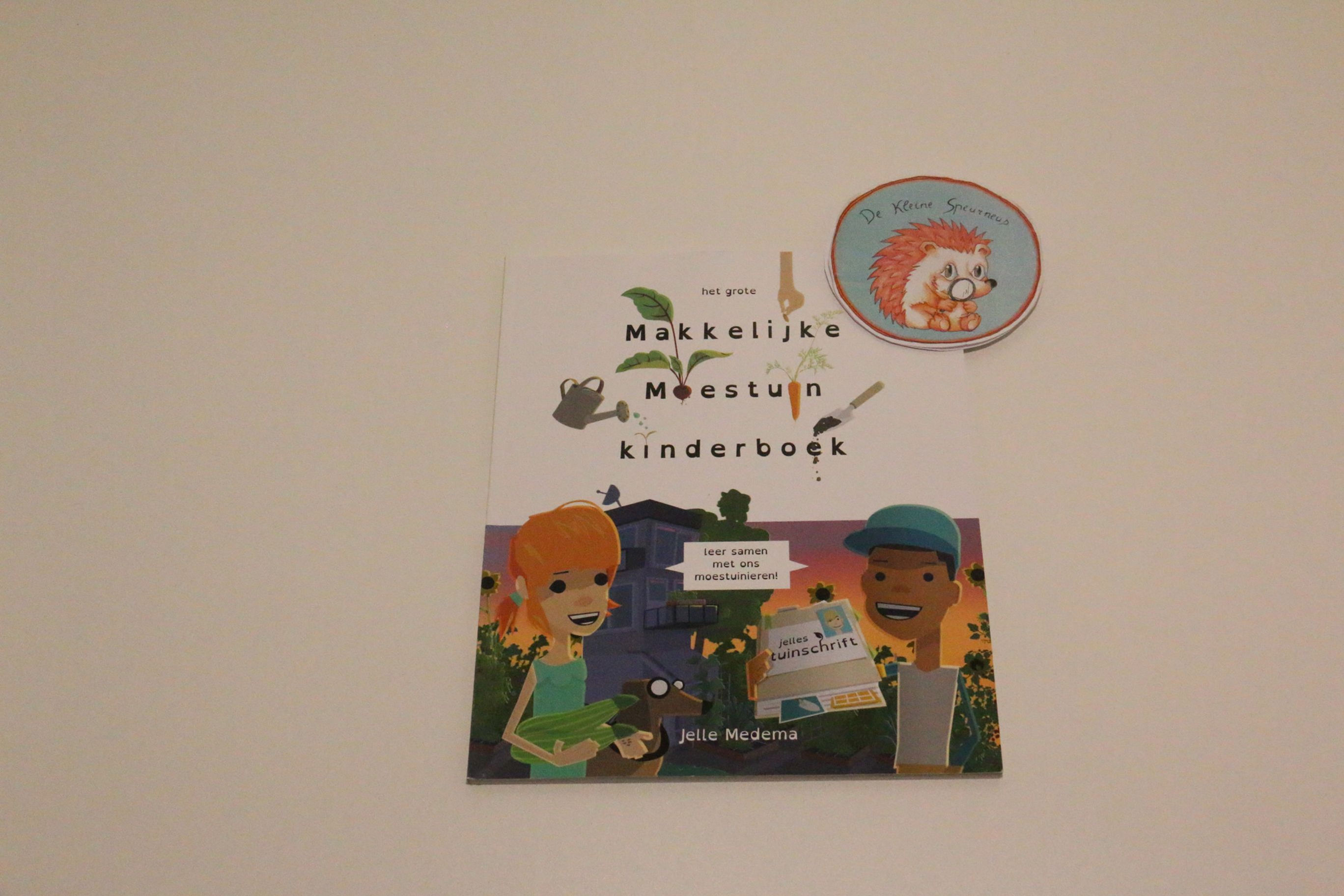 Het grote makkelijke moestuin kinderboek