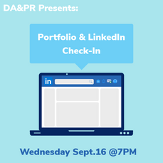 Portfolio & LinkedIn Check-In