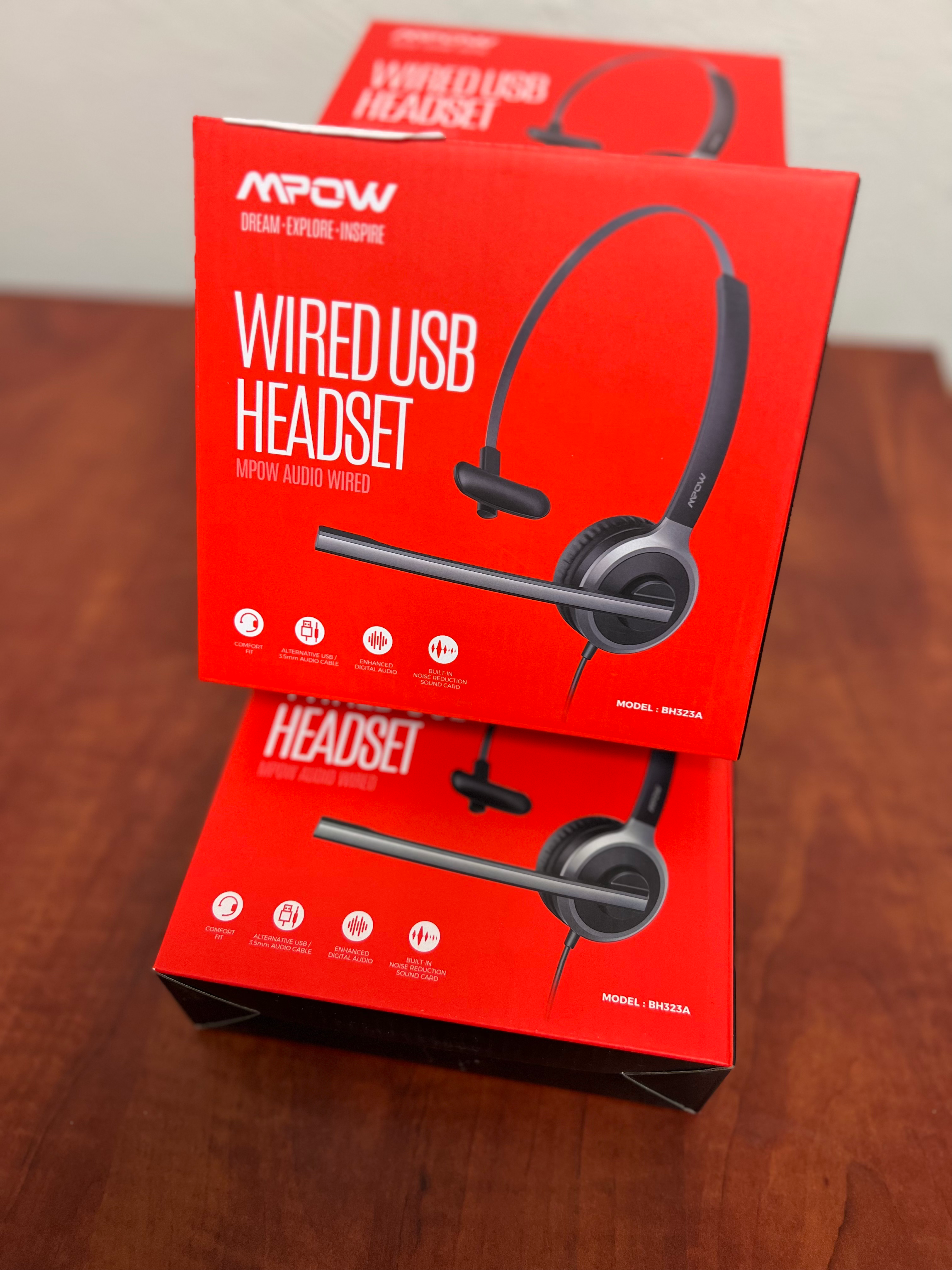 MPOW Audio Wired Headset BH323A