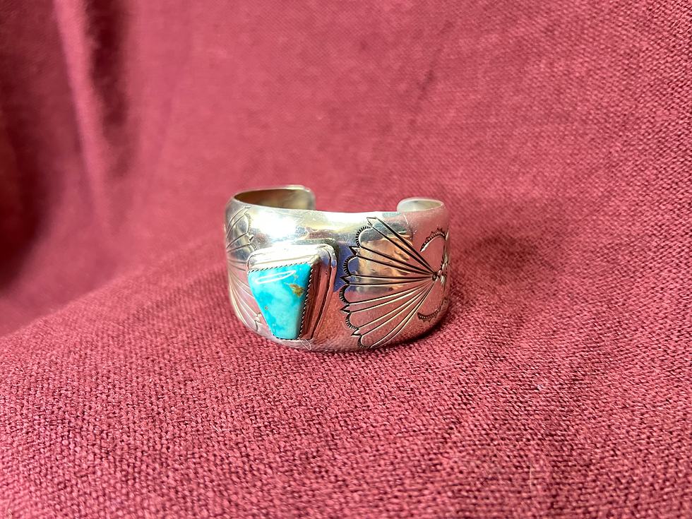 Natural Turquoise Stone Bracelet