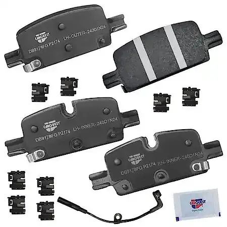 PXD2174H Carquest Professional Platinum Brake Pads