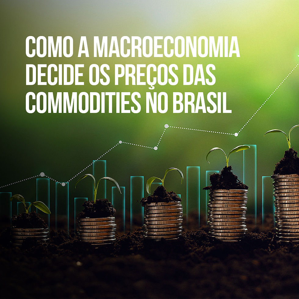 Como a Macroeconomia no Agro Decide os Preços das Commodities no Brasil