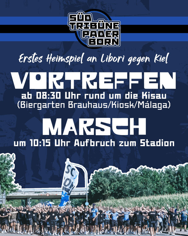 Vortreffen zum 1. Heimspiel