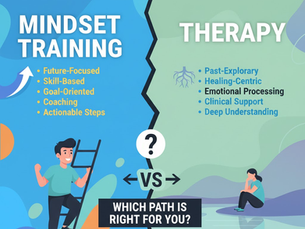 Mindset Training vs Psychotherapy