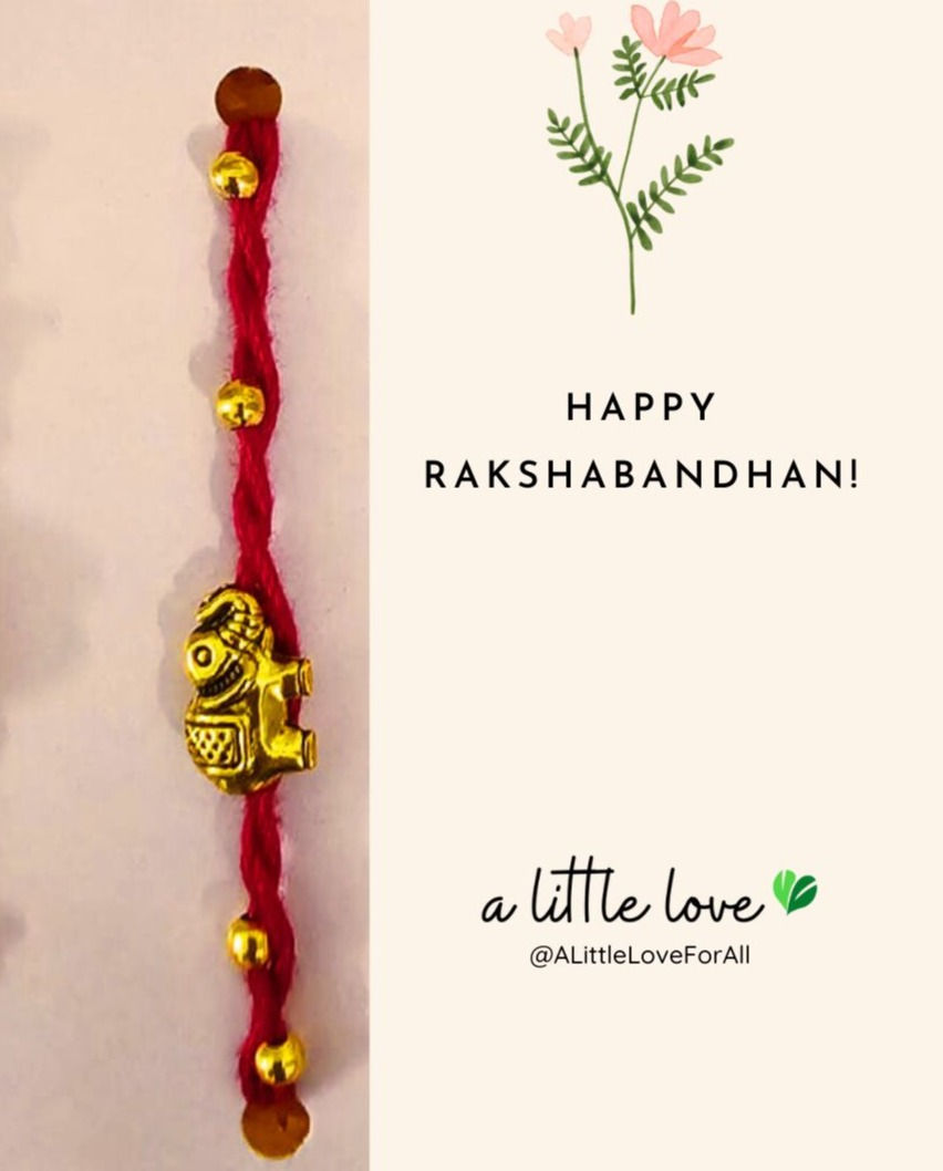 Thumbnail: Pack of 4 Minimal Traditional Rakhis