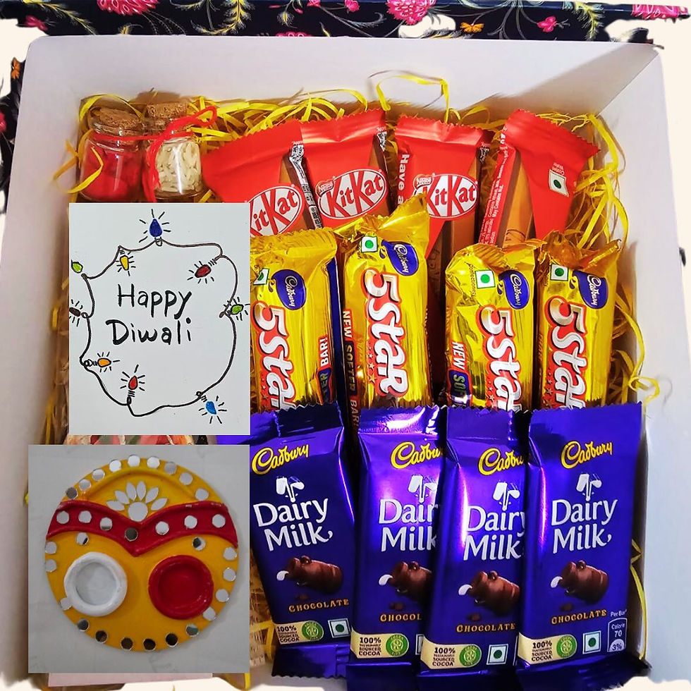 Bhai Dooj Essentials Mini Gift Box for Brother