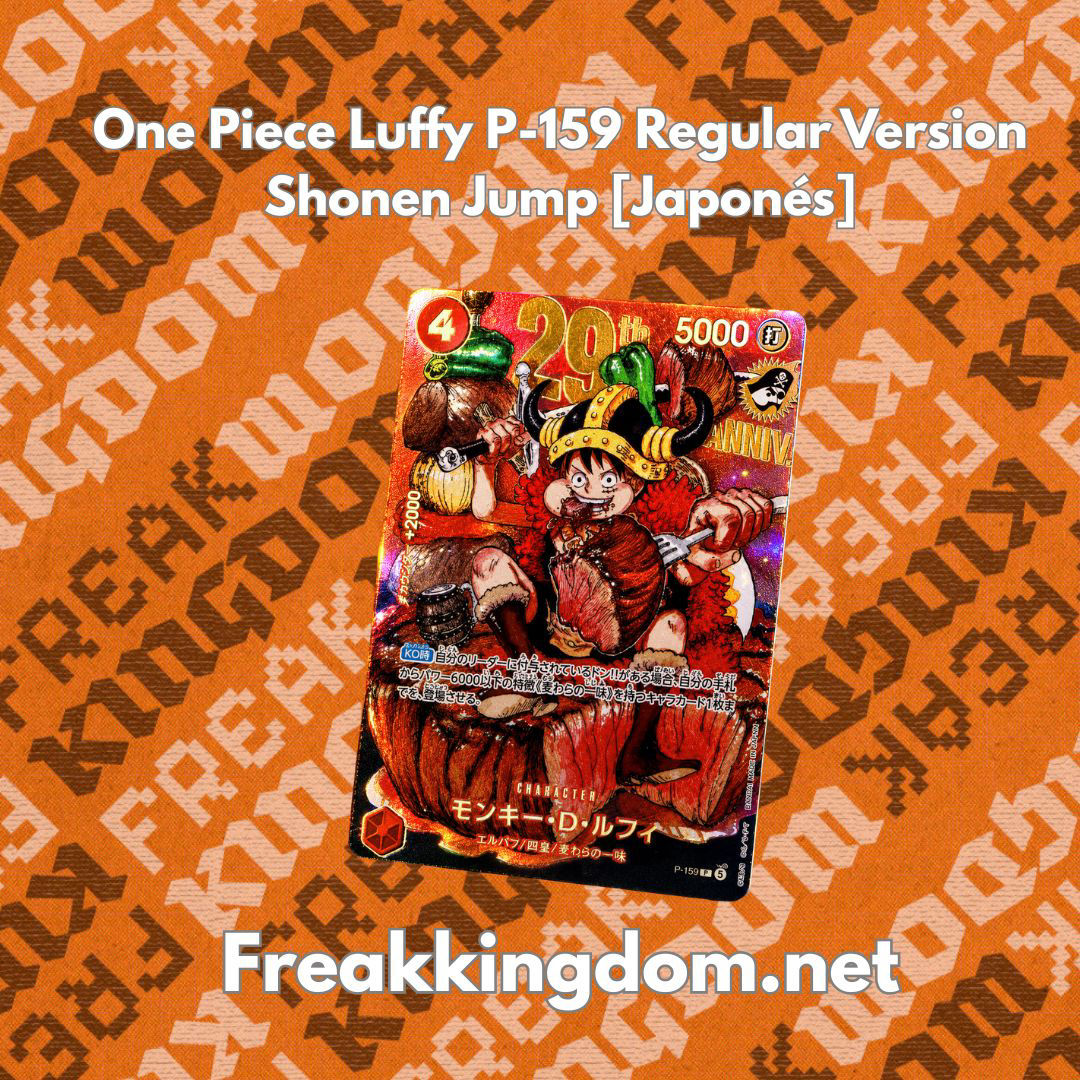 One Piece Luffy P-159 Regular Version Shonen Jump [Japonés]