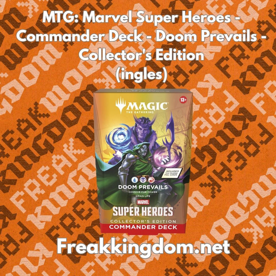 MTG: Marvel Super Heroes - Commander Deck - Doom Prevails - Collector's Edition 