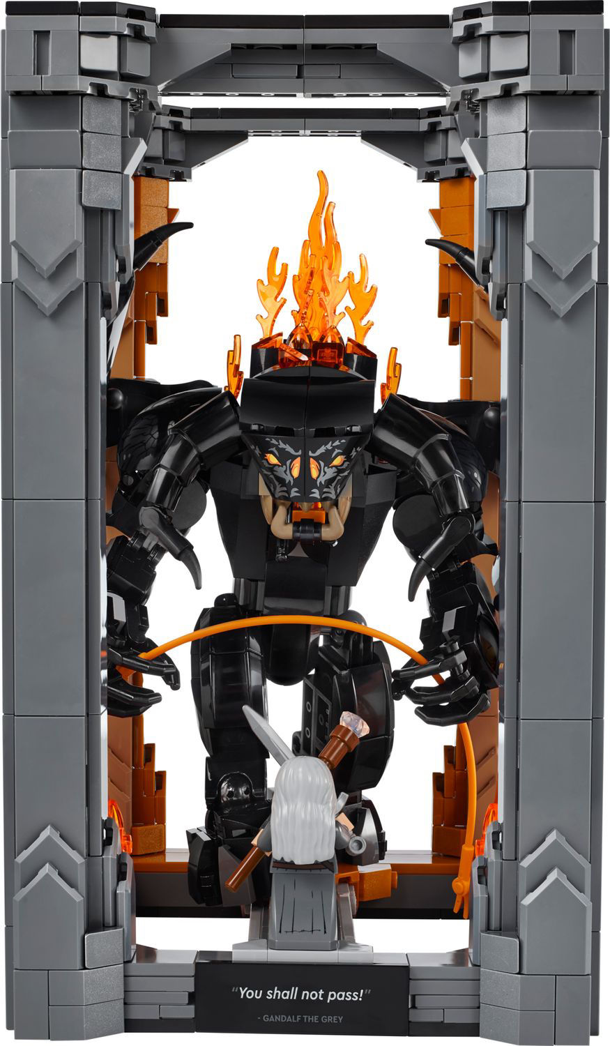 Miniatura: Lego Icons rincon entre libros: el señor de los anillos Balrog