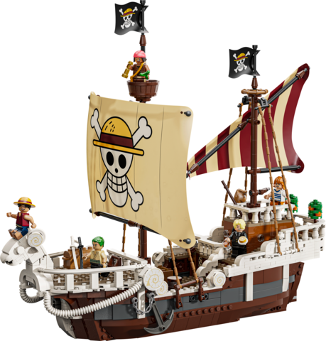 Miniatura: lego one piece barco pirata