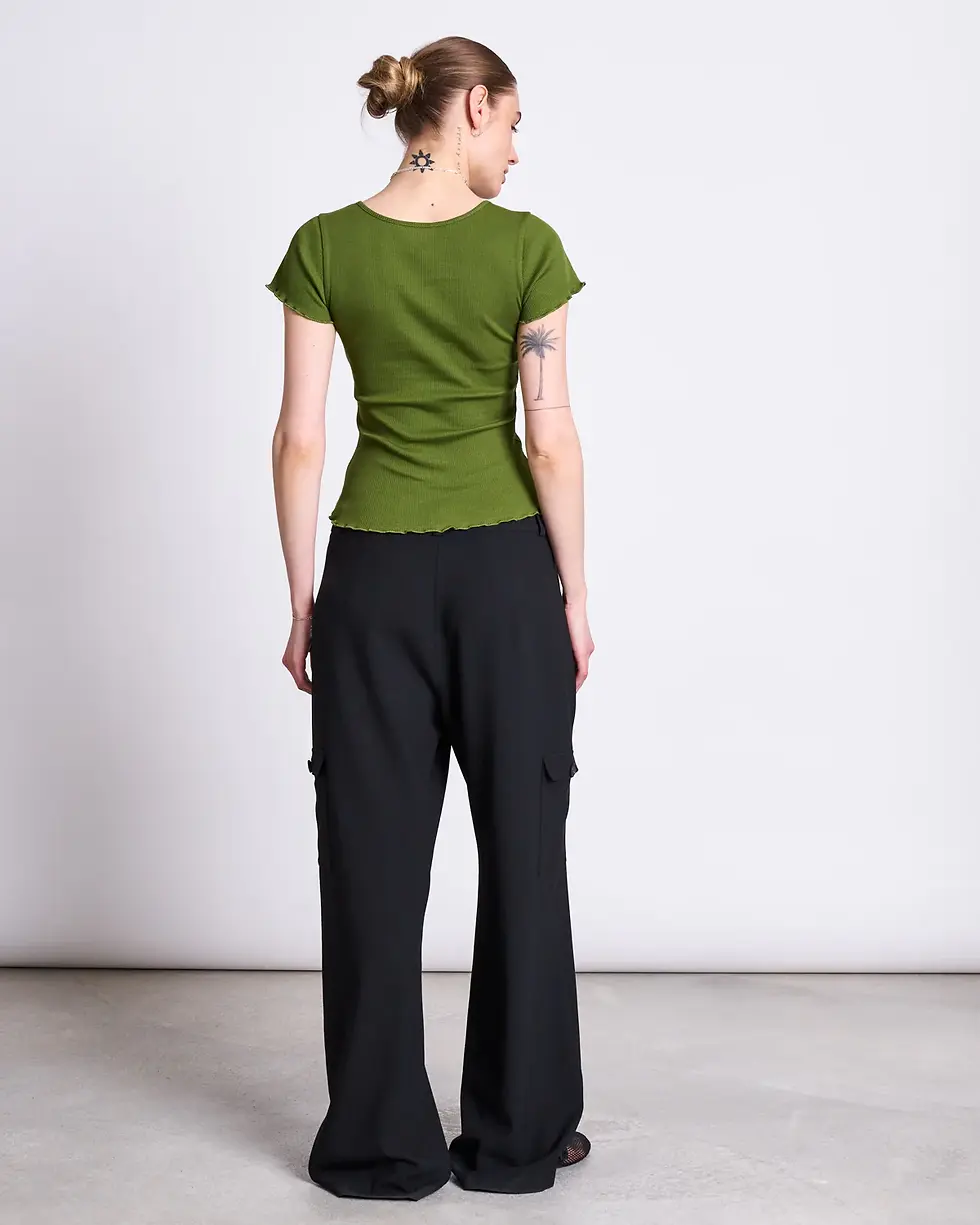 Miniaturbild: Minirib T-Shirt REN von JAN N JUNE