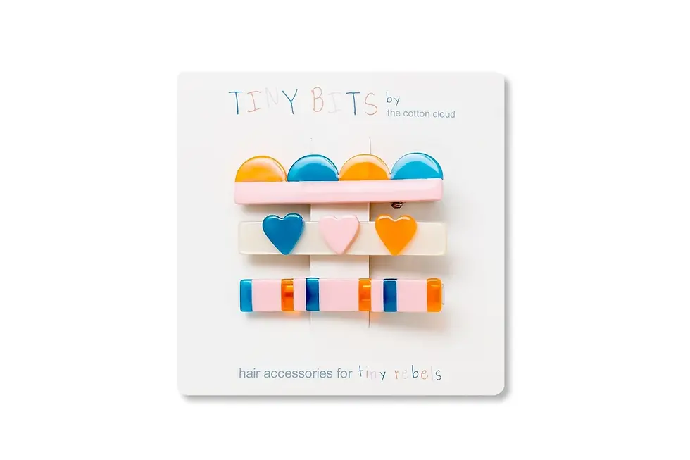 Haarspangen Barrettes 3er Set von The Cotton Cloud