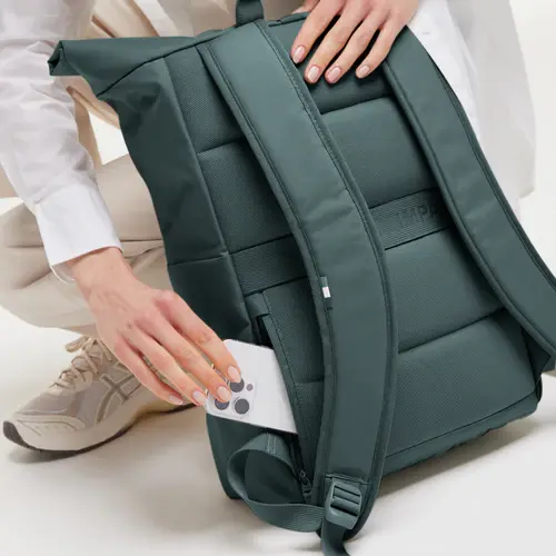 Miniaturbild: Rolltop Easy Monochrome in sea teal von Got Bag
