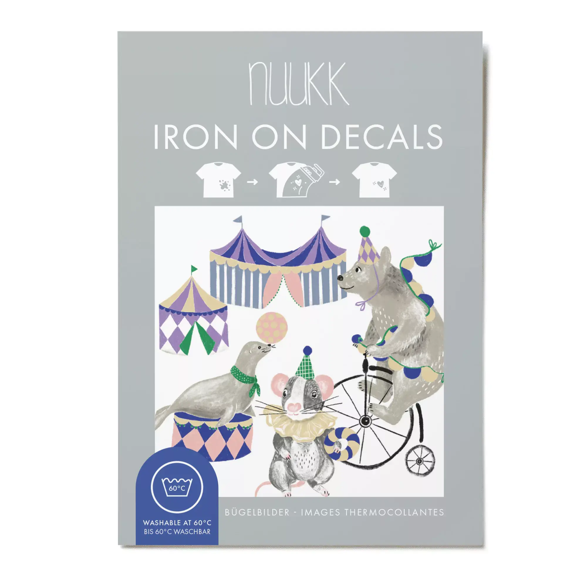 Bügelbilder Iron-On Zirkus 1.23 von Nuukk