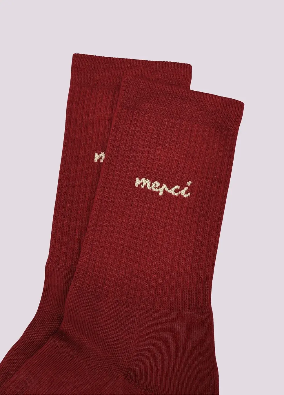 Miniaturbild: Socken farbig  "merci" von No Bad Days Club