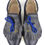 Thumbnail: Burberry Prorsum Navy Blue Leather Slip On Sneakers - 39.5