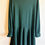 Thumbnail: Zara Basic Forest Green Flare Dress