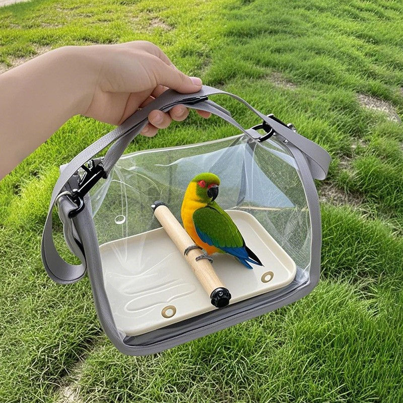Miniatura: Bolsa de viagem portátil para pássaros com suporte e alças removíveis Design