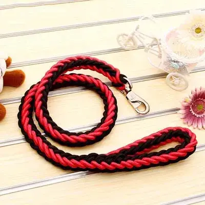 Miniatura: Coleira para Cães Grande de 4,5 pés, Resistente, em Nylon Trançado, para Cãe