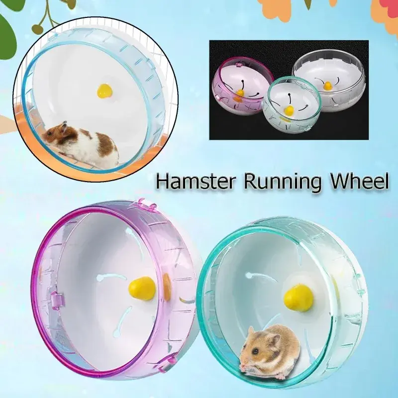 Miniatura: Roda de hamster correndo disco brinquedo esporte correndo silencioso transparent