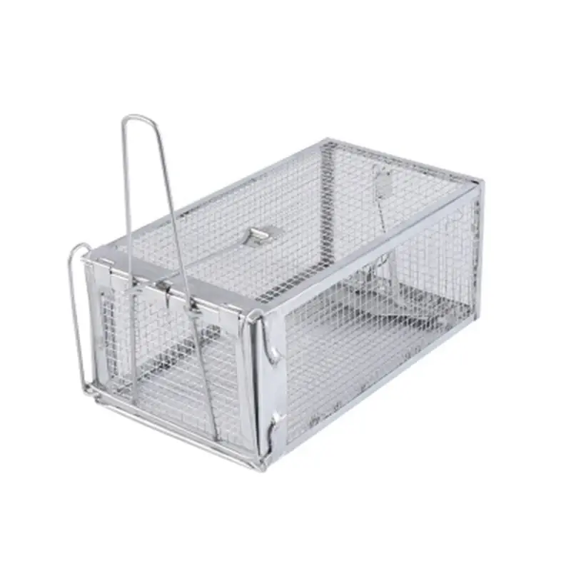 Miniatura: Gaiola para ratos, roedores, controle de animais, isca de captura, hamster, arma
