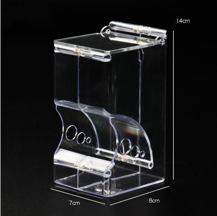 Miniatura: Alimentador Automático Transparente para Hamsters e Pequenos Animais🐾