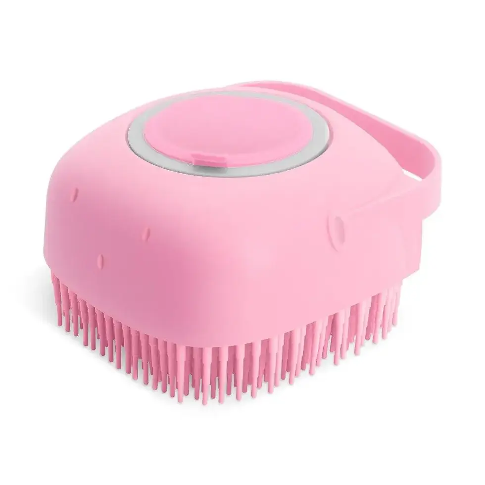 Miniatura: Escova de shampoo para cães de estimação, 2.7oz, 80ml, pente de massagem para