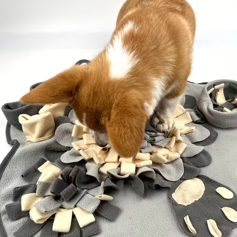 Miniatura: [Tappetino interativo] Tapete interativo de poliéster durável KM-P para cães 