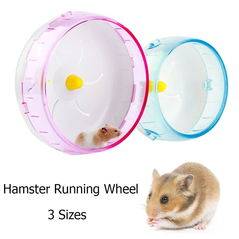 Roda de hamster correndo disco brinquedo esporte correndo silencioso transparent