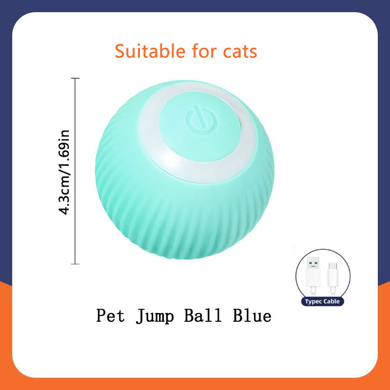 Miniatura: Brinquedos inteligentes para cães, bola eletrônica interativa para animais de 