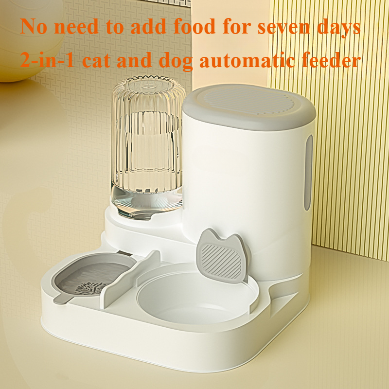 Miniatura: Alimentador automático para gatos, cães, animais de estimação, dispensadores
