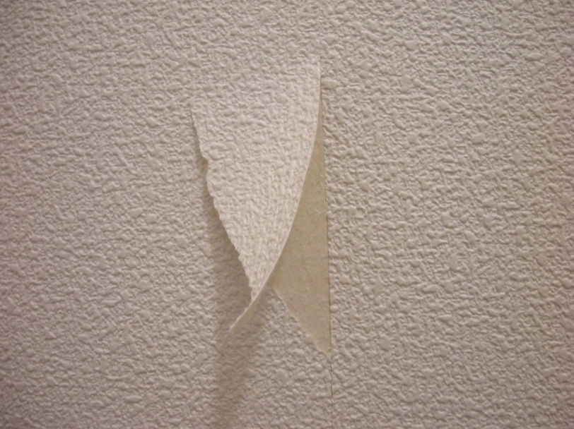 クロス(壁紙)が浮いている