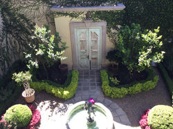 Garden view from 2nd level