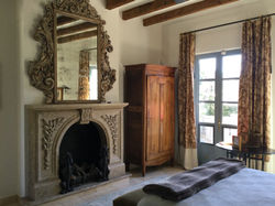 Bedroom 2 fireplace