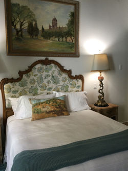 Guest bedroom queen bed