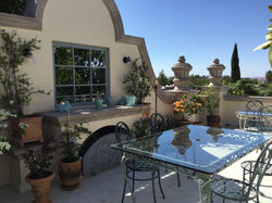 Roof terrace dining