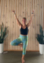 Thumbnail: Yoga Capri Leggings- Hosta