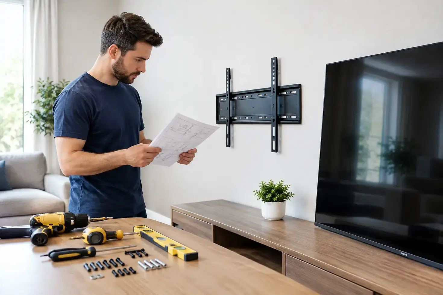 How to Prepare for a Television Mounting